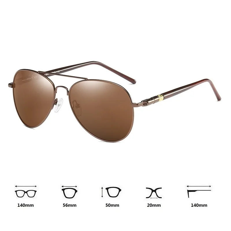 Luxury Men's Polarized Sun Glasses