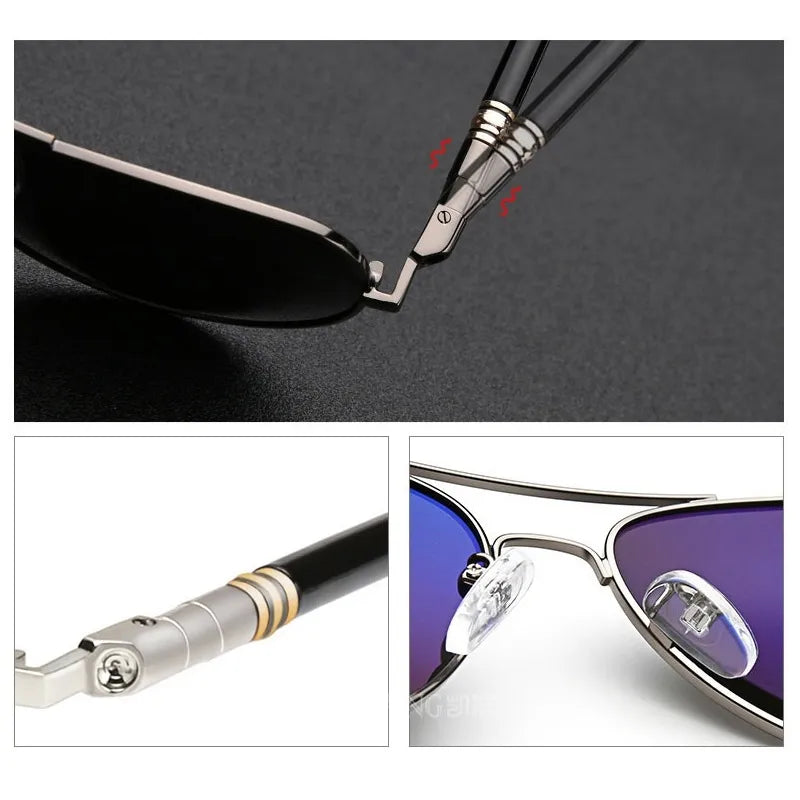 Luxury Men's Polarized Sun Glasses