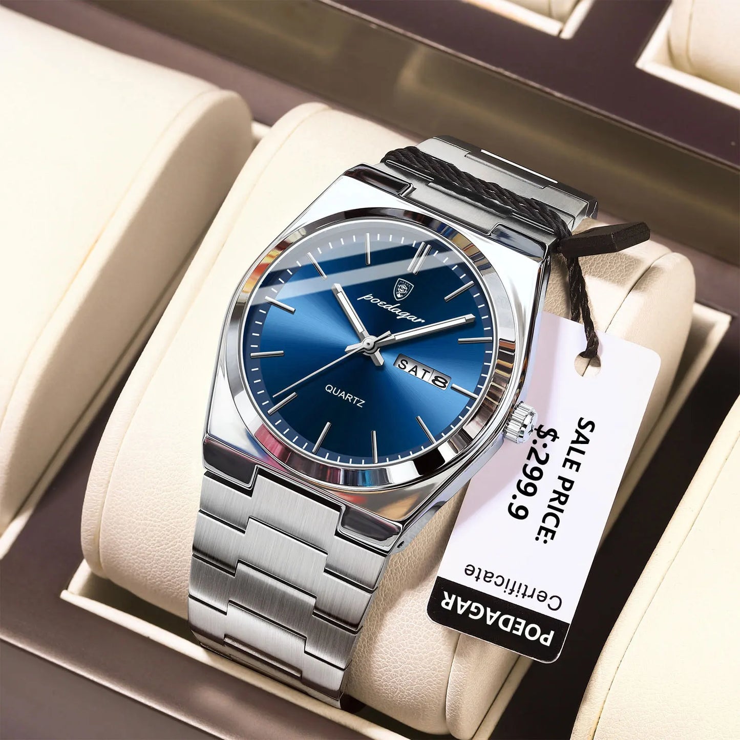 Casual Men's Watches  Clock box