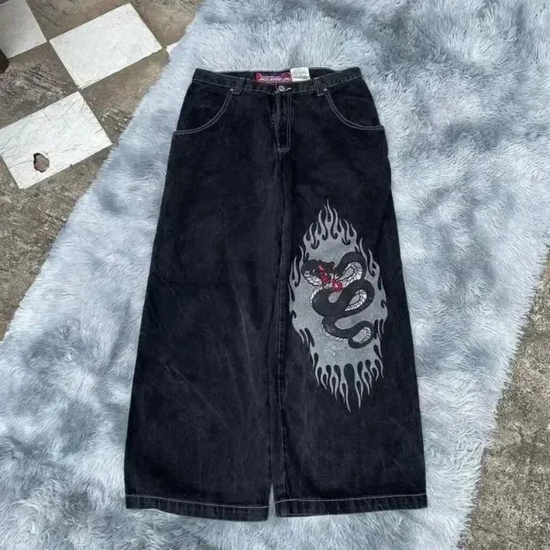 JNCO Y2K Baggy Jeans men vintage  Hip Hop