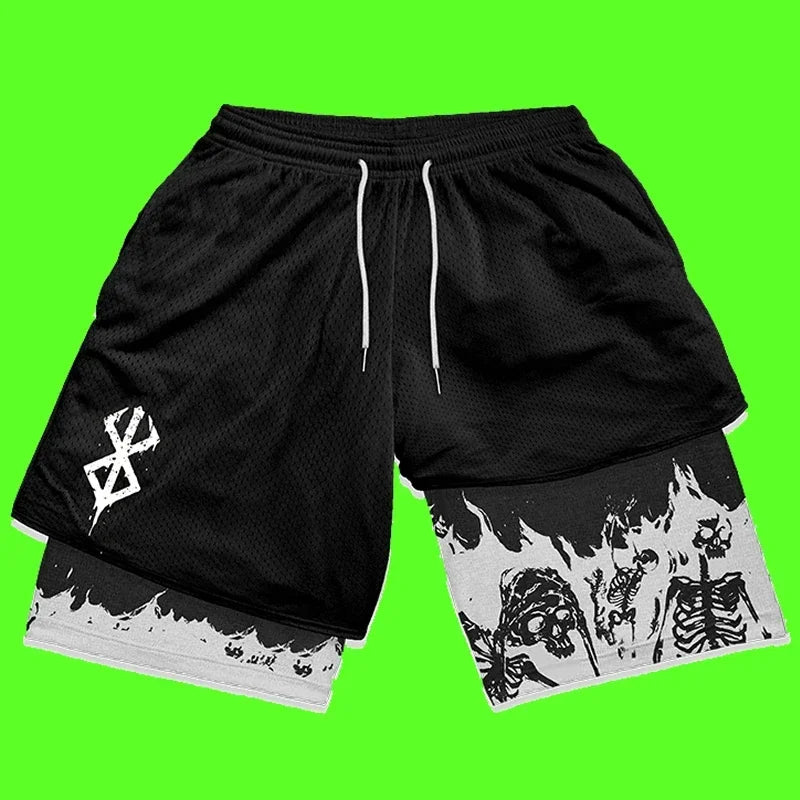 Oversize Breathable Gym Short