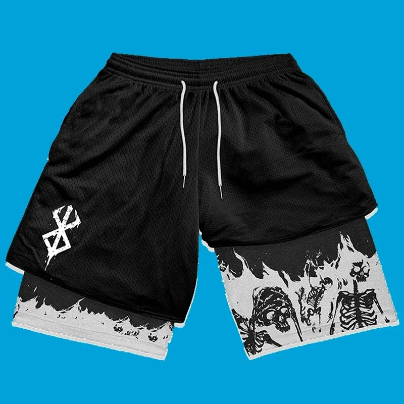 Oversize Breathable Gym Short