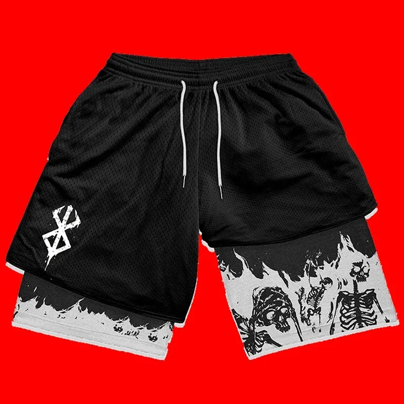 Oversize Breathable Gym Short