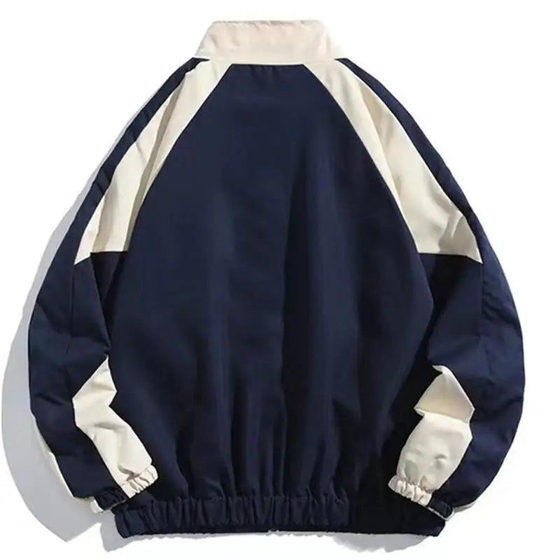 Hip Hop Varsity Jacket Men High Street