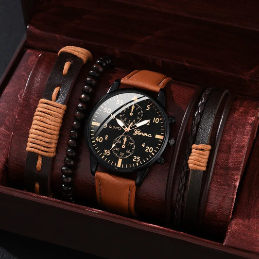 Men Casual Clock Watch